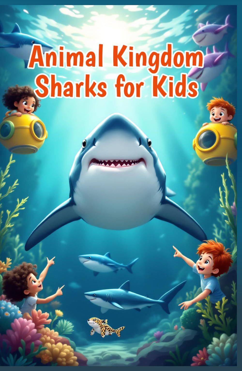 Animal Kingdom Sharks for Kids: Fun Facts About Great Whites, Hammerheads, Ocean Life, and Over 400 Species for Young Readers (Animal Kingdom For Kids)