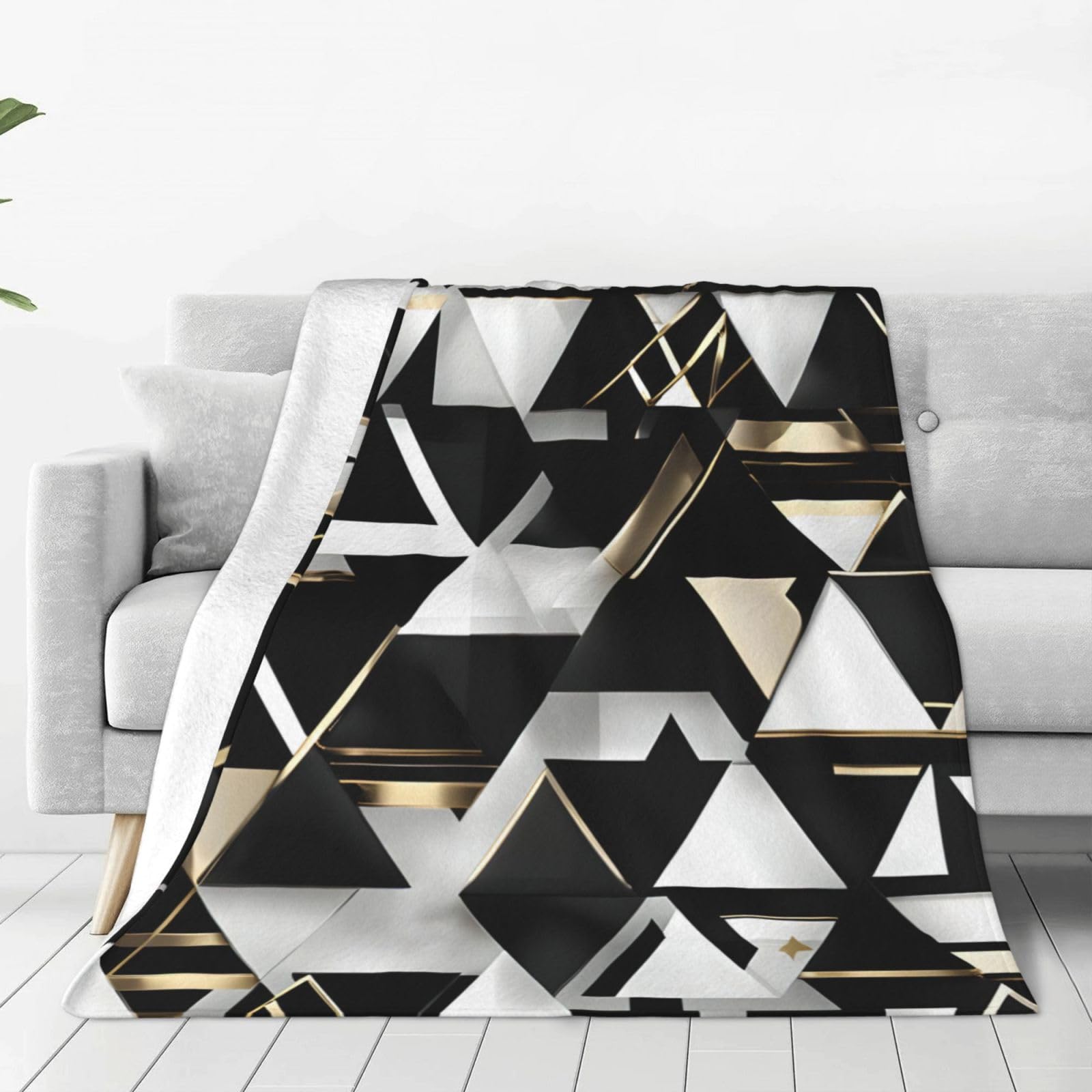 Couverture polaire douce pour soirées cocooning sur canapé et grand lit