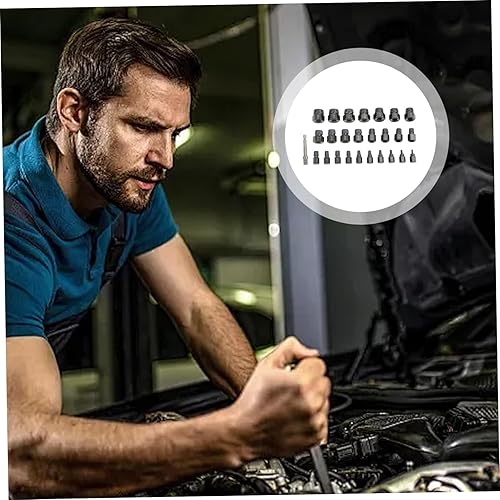 Miniatura 3 de Screw Extractor Set, 26PCSSet Carbon Steel Bolts Easy Out Extractor Kit, Hex Head Multi-Spline Tap Socket, Stripped Screw for Removing Broken Studs