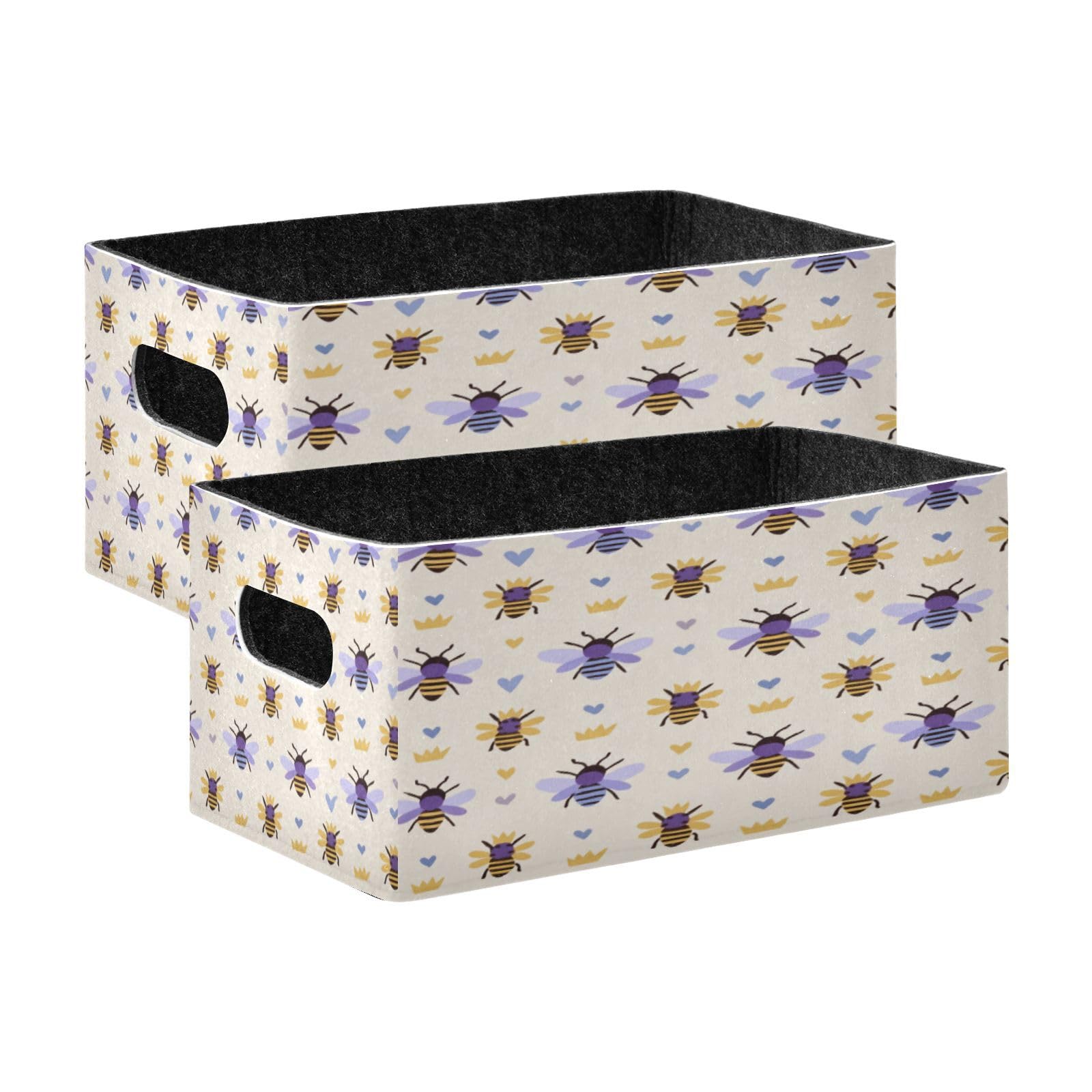 Panier de rangement pour étagères et chambre d'enfant pliable