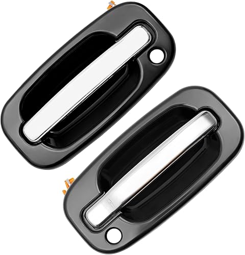 Manijas de puerta exteriores, compatibles con Chevy Silverado Suburban Tahoe Avalanche 1999-2007, GMC Sierra Yukon, Cadillac Escalade, palanca