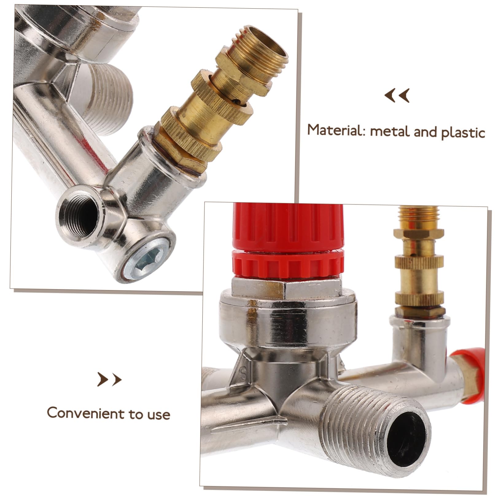 Pressostato per Compressore Aria 175psi con Manometri e Regolatore | Controllo Pressione, Versione 16a, Struttura Metallo e Plastica, per Impianto Compressore