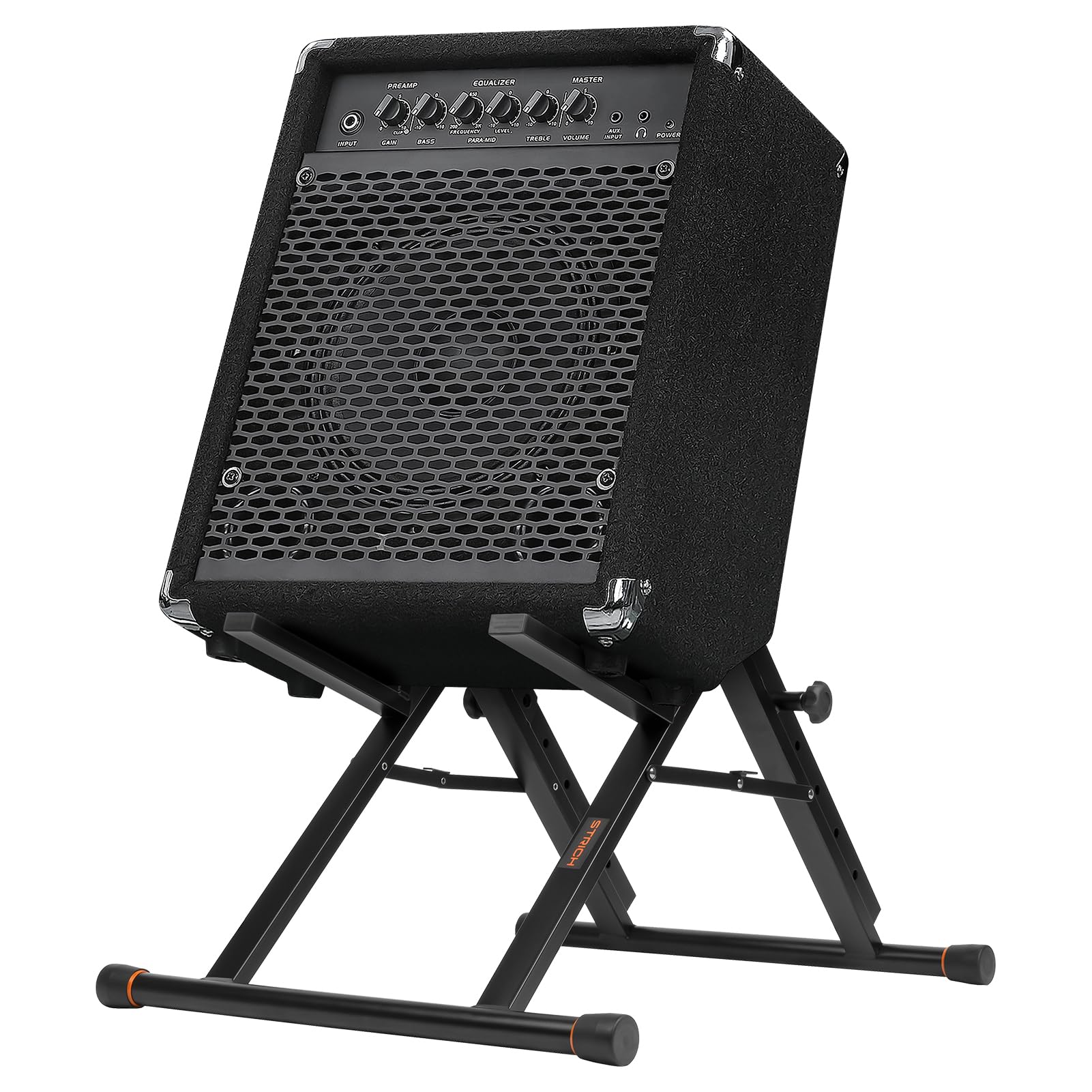 STRICH SAT-03 High-Profile Tilt-Back Guitar Amp Stand, Black