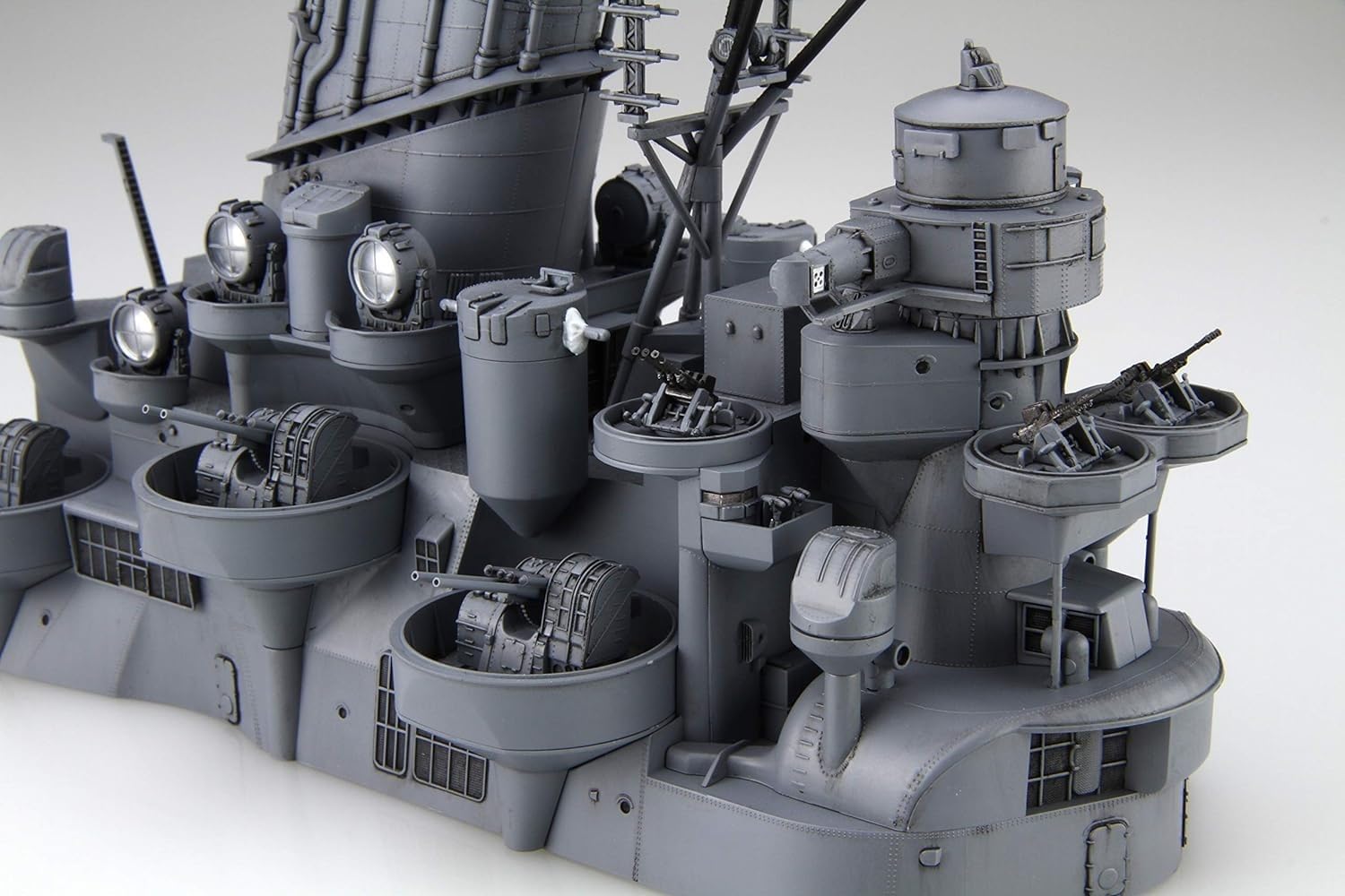 Fujimi Model 1/200 Collecting Equipment Series No.4 Battleship Yamato, Central Structure, Color-Coded Plastic Model, Equipment 4