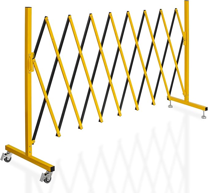 OUUTMEE Scherengitter Absperrgitter Scherensperre 270cm x Höhe 120 cm