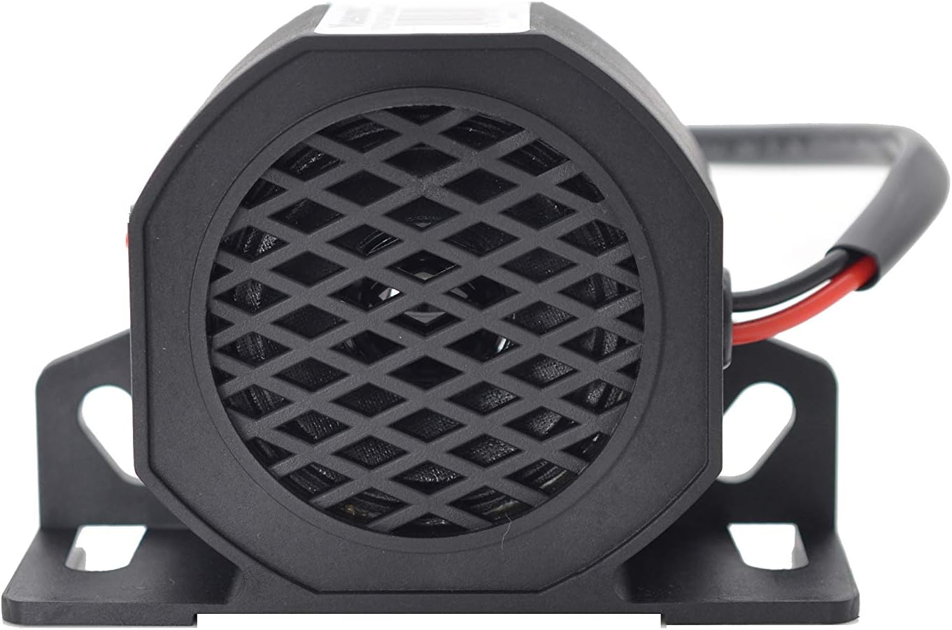 Yuesonic 102dB White Noise Backup Alarm Reversing Alarm with Wire Connection for Vehicles