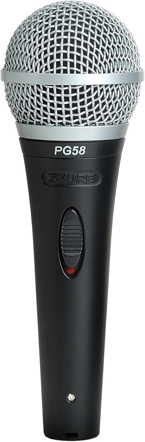 Shure PG58-LC Vocal Dynamic Microphone, Cardioid