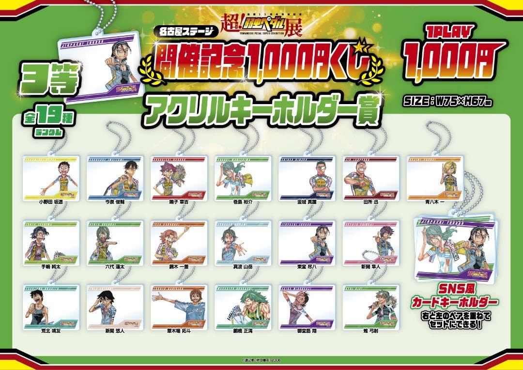 弱虫ペダル 弱虫ペダル展 1000円くじ A賞 真波山岳 クッション Amazon.co.jp: 超! 弱虫ペダル展 真波 1000円くじ : おもちゃ