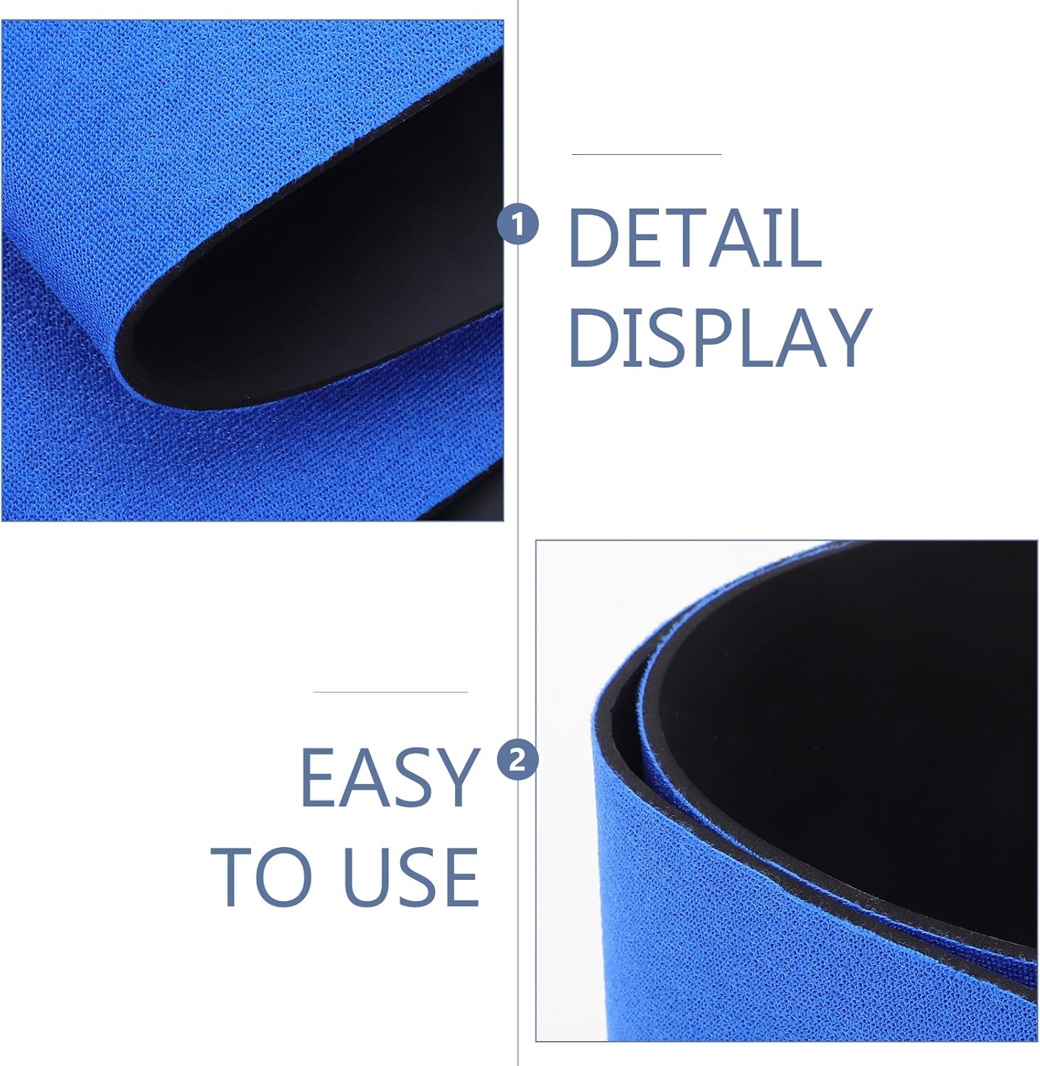 POPETPOP Waist Trainer Belt for Women: Postpartum Workout Waist Cincher Trimmer, Breathable & Sweat Absorbing for Men and Women (Blue) - Image 5