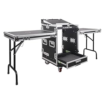 Amazon.com: Sound Town 14U PA DJ Pro Audio Rack/Road ATA