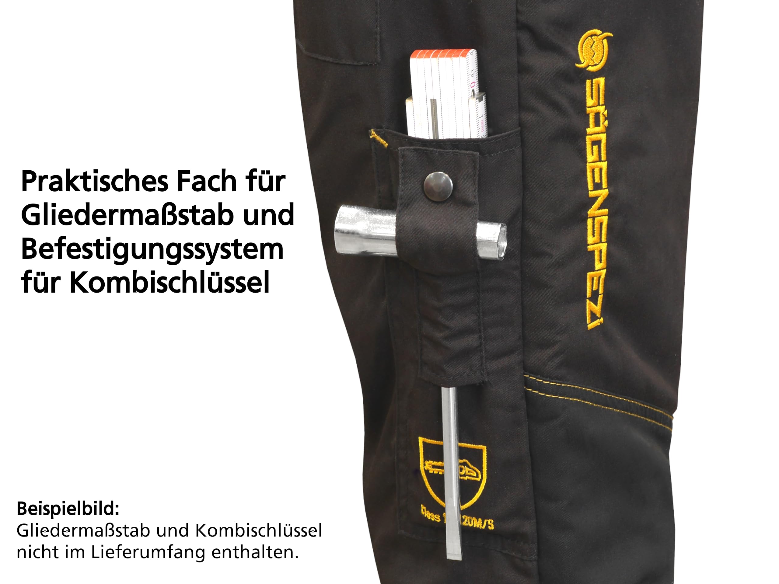 Sägenspezi Pantalones de protección contra cortes Guardian Forest