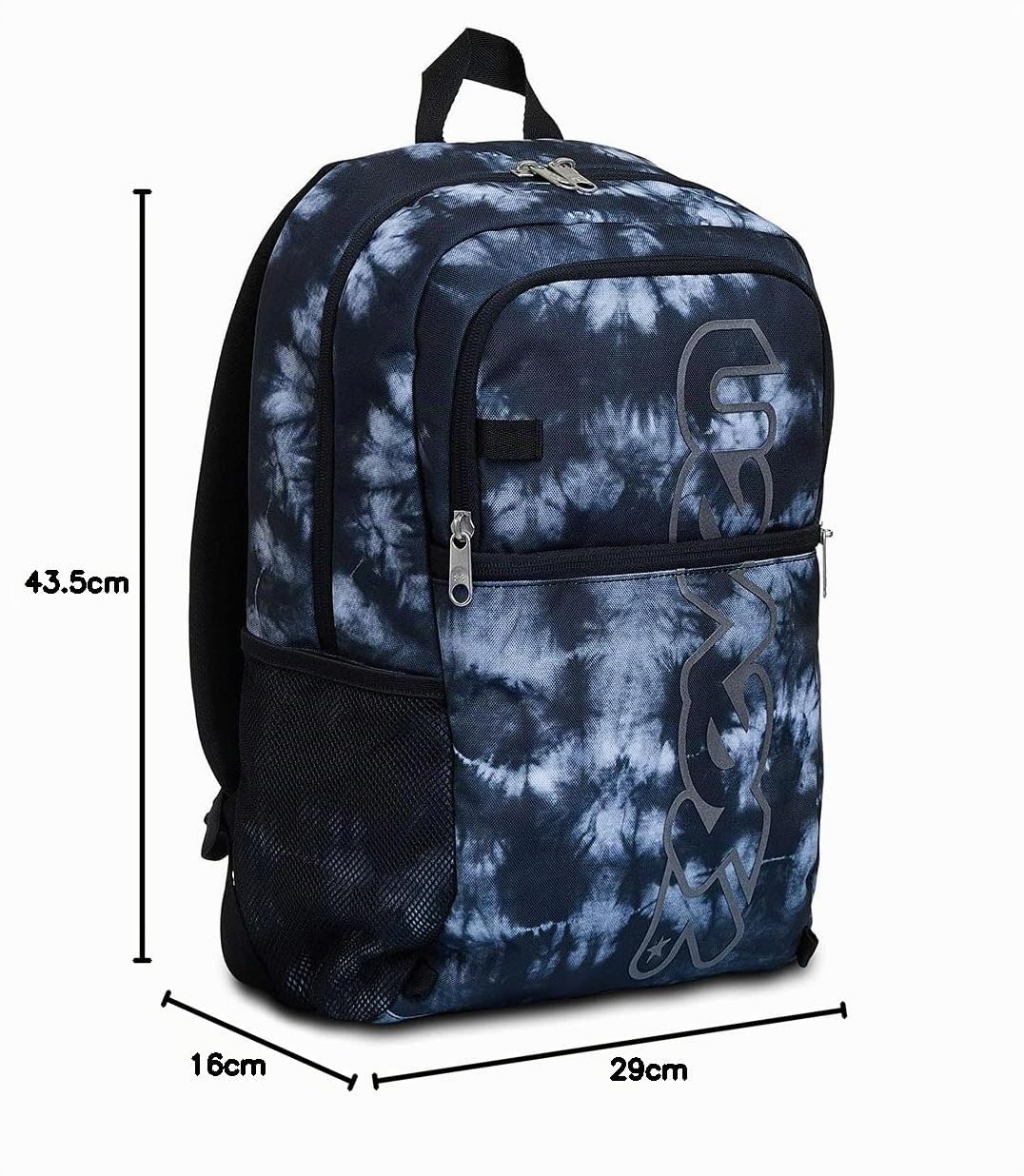 SEVEN Zaino - IMOVEPACK - Tasca Porta Borraccia, Rete Porta Casco - Dispositivo Luminoso per Posizione Ricaricabile - Ideale per Bici - Zaino Viaggio, Tempo Libero & Sport