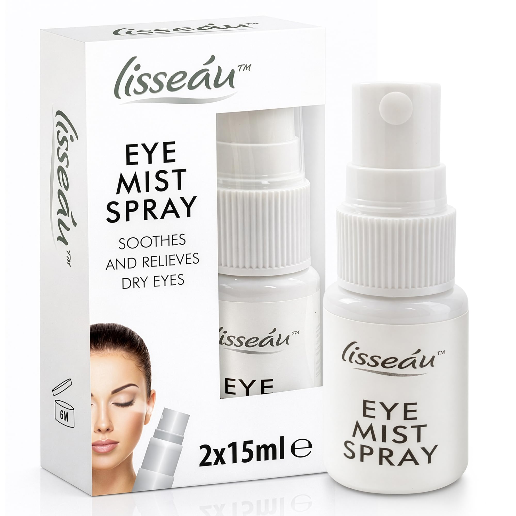 2pk Eye Spray | Dry Eye Spray | Dry Eyes Treatment | Eye Spray for Tired and Dry Eyes | Eye Mist | Eye Spray for Itchy Eyes | Eye Mist Spray for Dry Eyes | Itchy Eye Spray