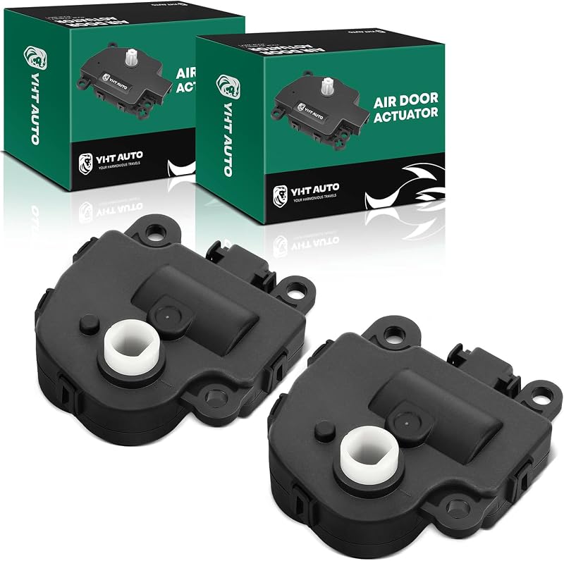 Atuadores das portas de ar do ar-condicionado YHTAUTO para Chevrolet, Buick, Cadillac e Pontiac – Conjunto com 2