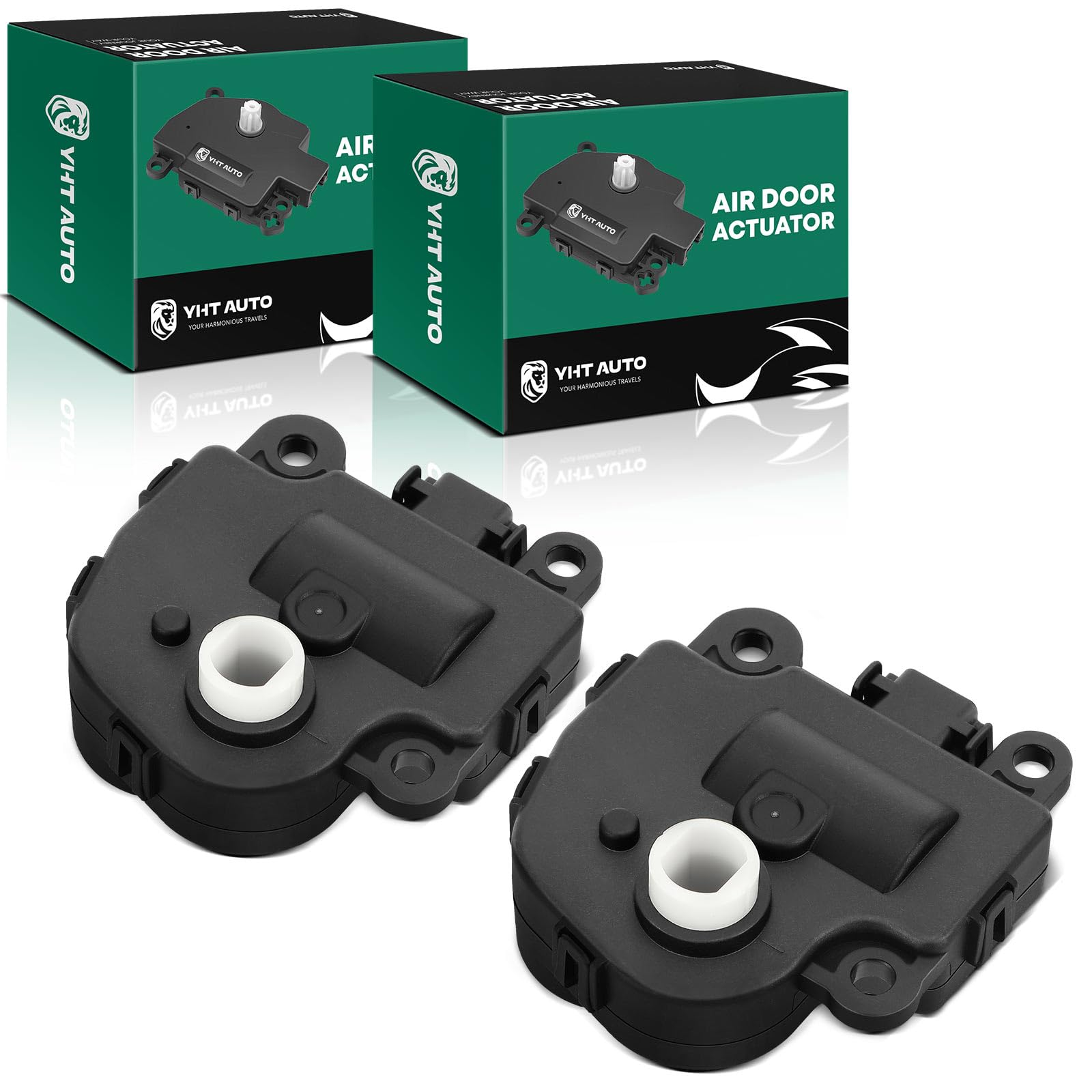 YHTAUTO Set of 2 HVAC Blend Door Actuator