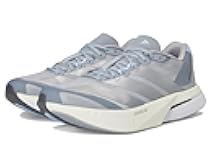 Womens, Adizero Boston 13 Running Shoes, Halo Silver/Silver Metallic/Blue, 9.5, B - Medium