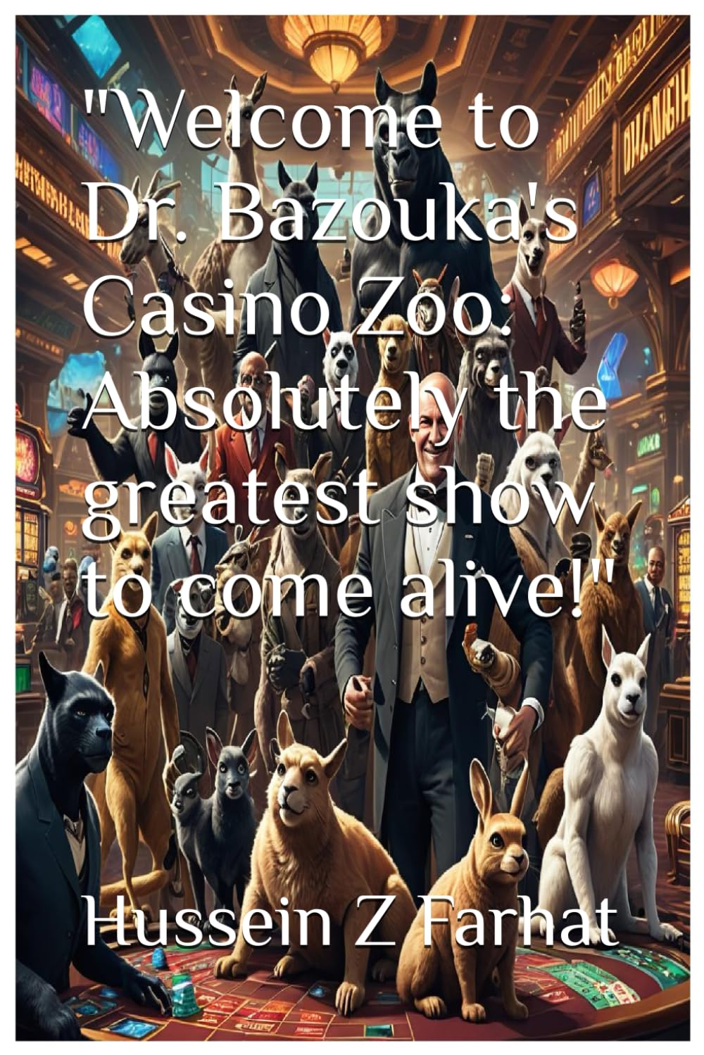 "Welcome to Dr. Bazouka's Casino Zoo: Absolutely the greatest show to come alive!"