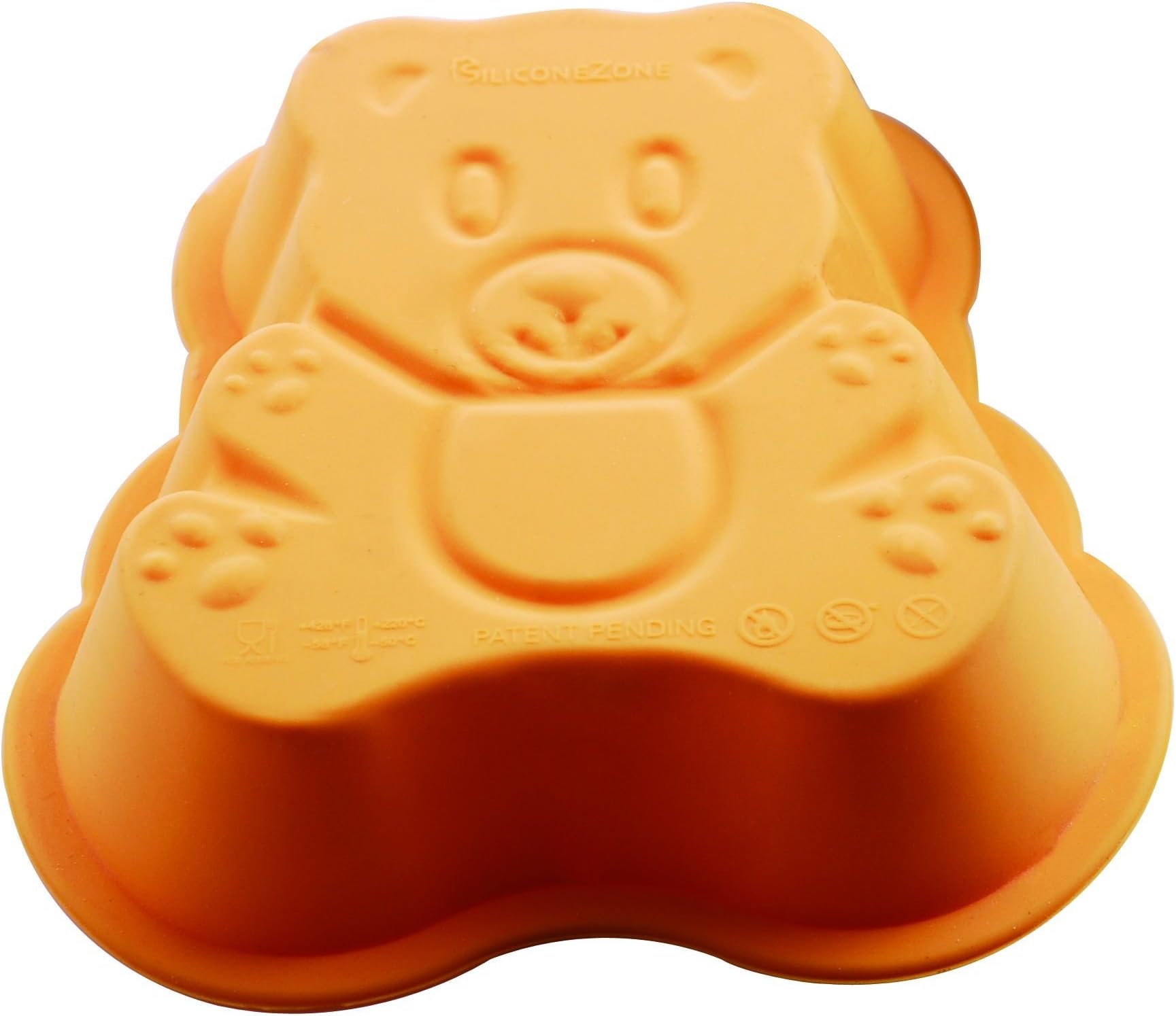 SiliconeZone 5" Non-Stick Silicone Mini Teddy Bear Pan