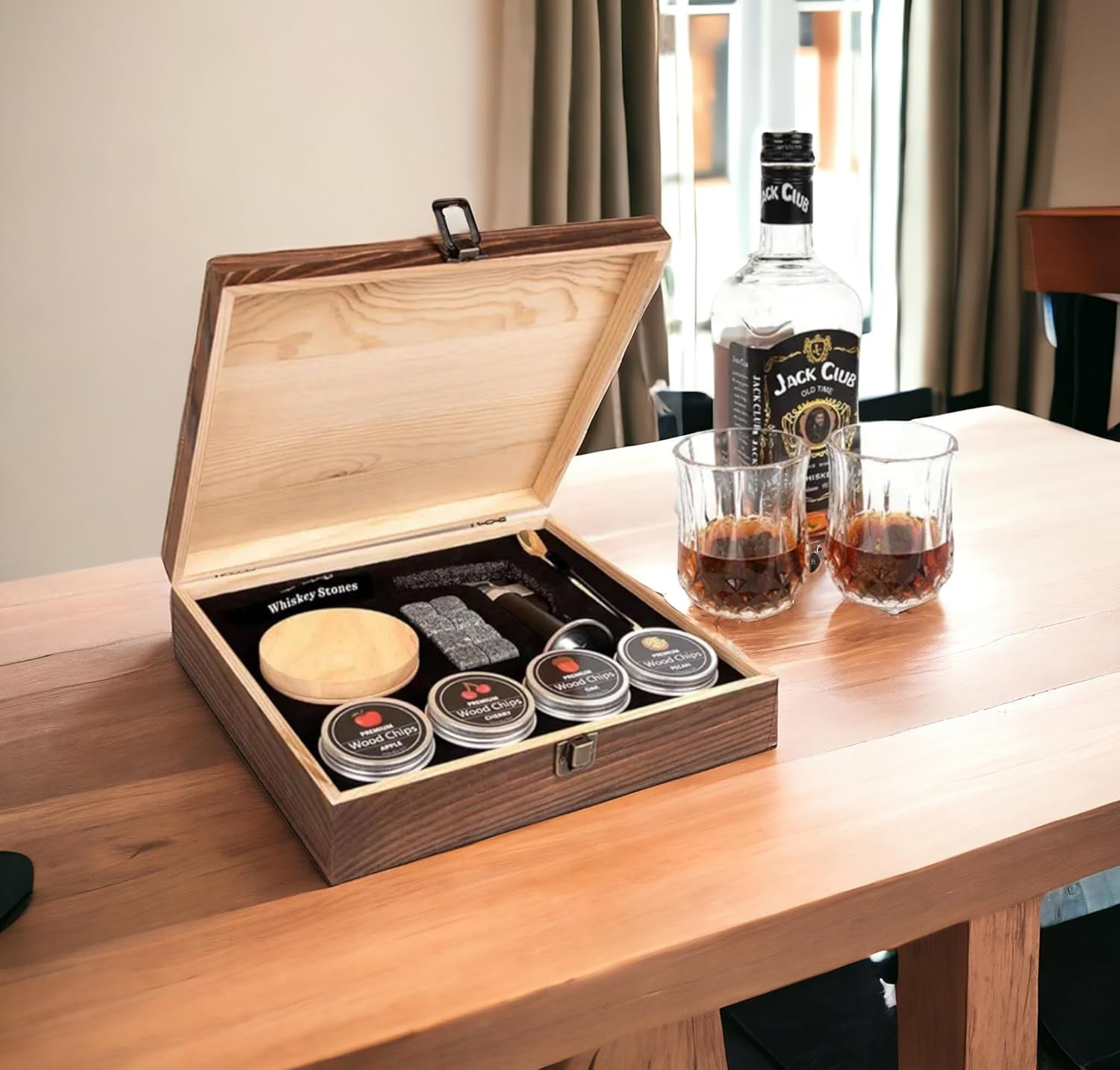 Personalized Cocktail Smoker Kit With Torch - Whiskey Smoker Kit - Bourbon Smoker Kit - Wedding Gift - House warming gift - whiskey Gifts