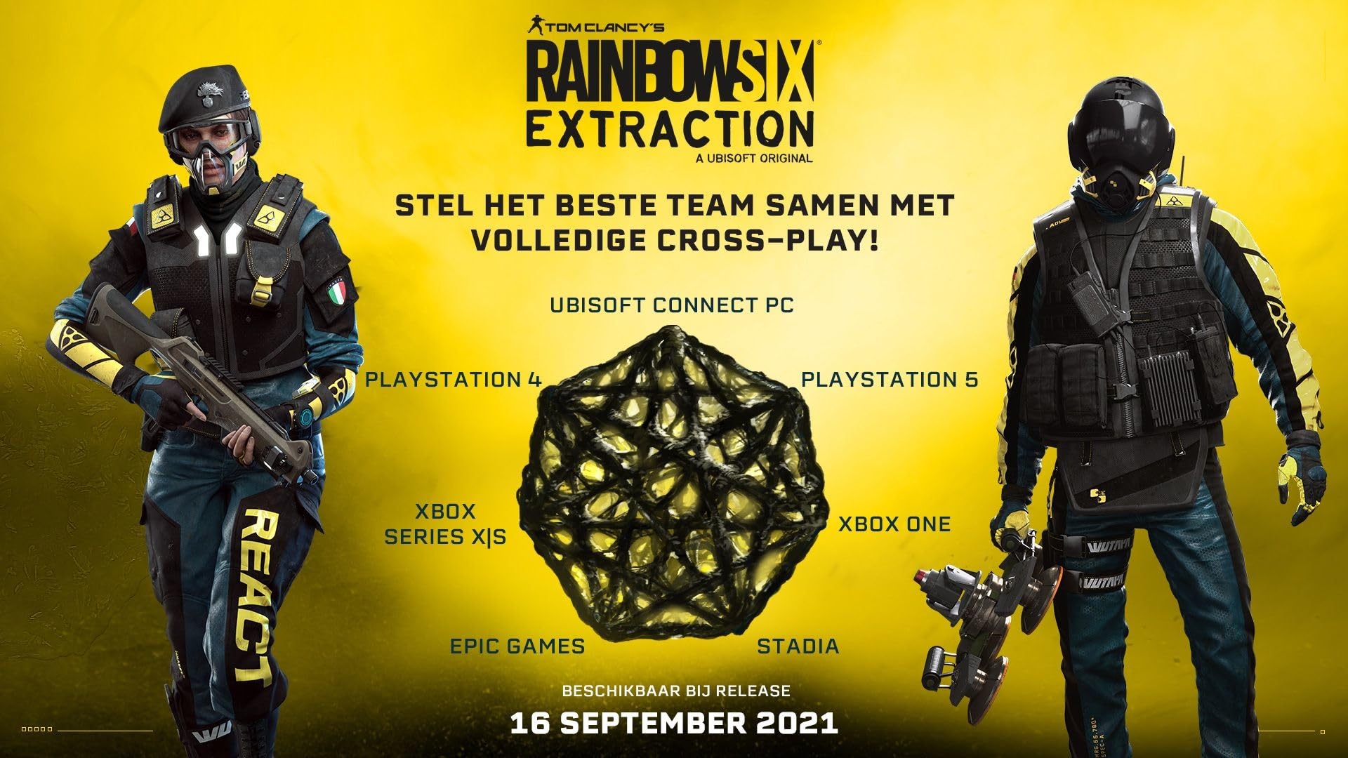 Rainbow Six Extraction - Edición Deluxe - Incluye React Strike y Deluxe Pack - PS5