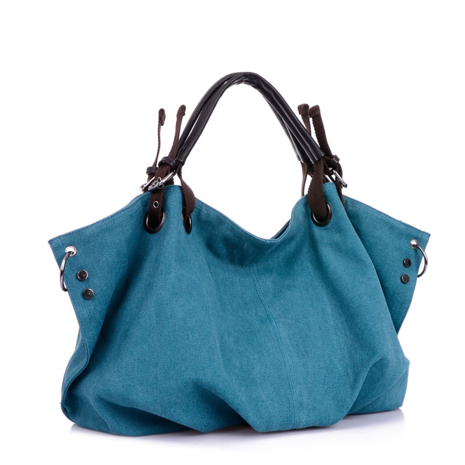 Torba crossbody płócienna torebka torby na ramię dla kobiet na co dzień duża pojemność marszczona solidna torba na ramię Bolsa