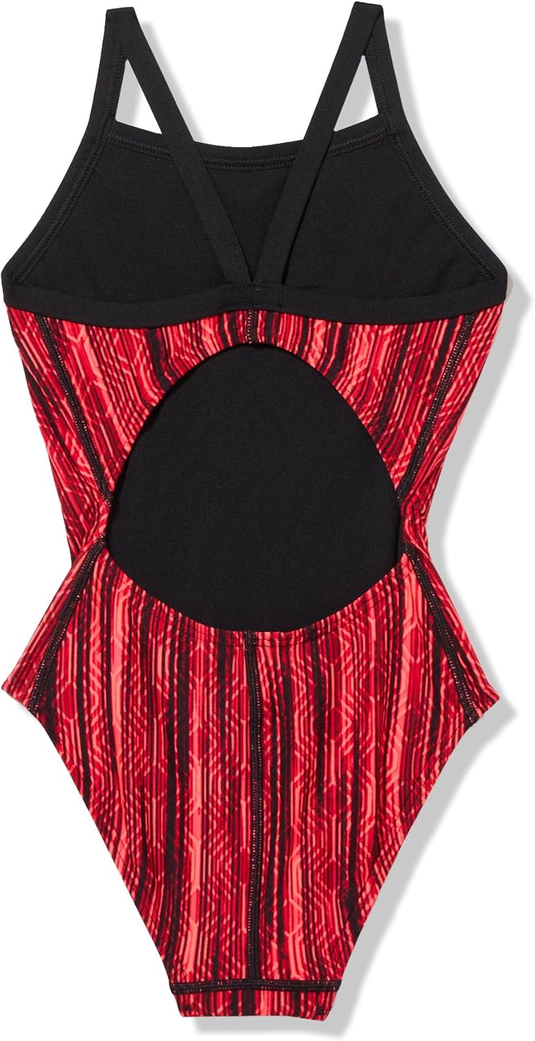 The Finals Girls' Butterfly Back Athletic One Piece Swimsuit - Image 3