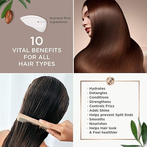 Miniatura 5 de Argan Magic Tratamiento capilar 10 en 1 y spray estilizador  Spray multiusos sin dejar en aerosol para todo tipo de cabello fabricado en Estados