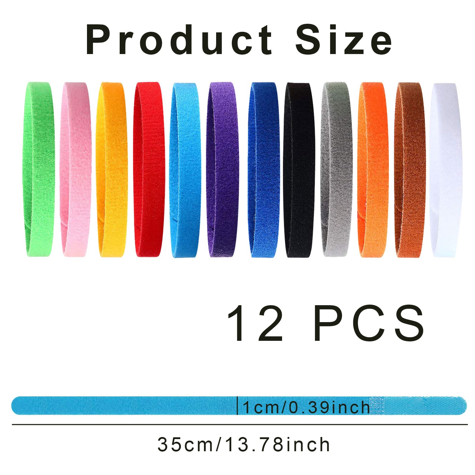 Colliers d'identification pour chiots réglables - Lot de 12 couleurs
