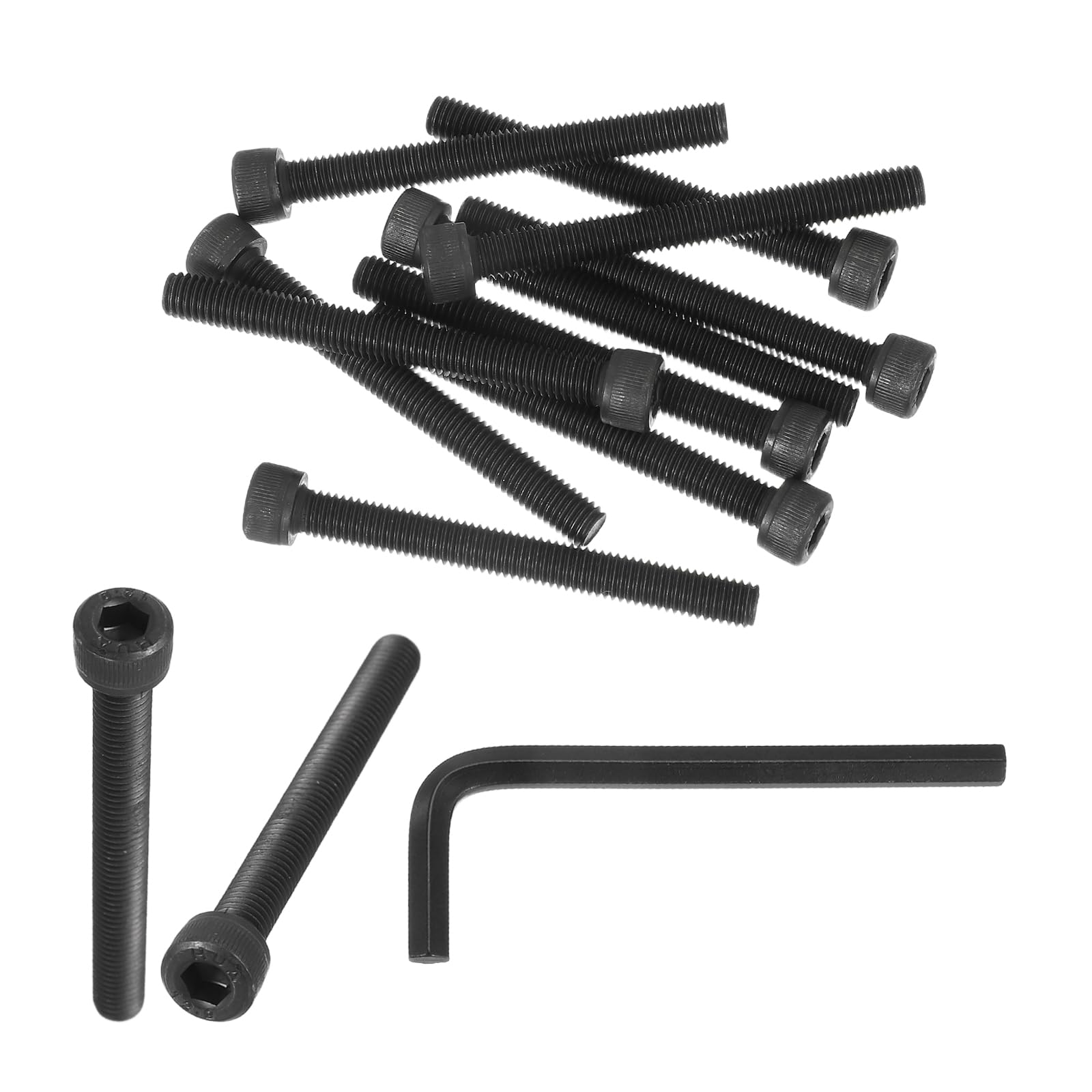 PATIKIL M8 x 75mm Hex Socket Head Screws Cap Bolt