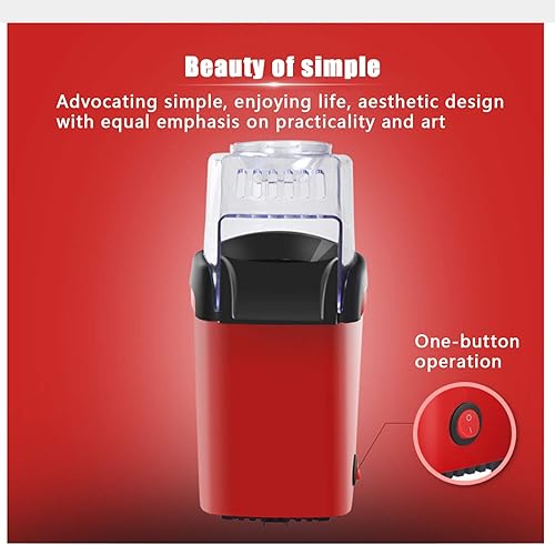 Miniatura 3 de Enchufe eléctrico 110 V de EE UU máquina de palomitas de maíz antiadherente ampliamente utilizada para el hogar cafetería para cocina