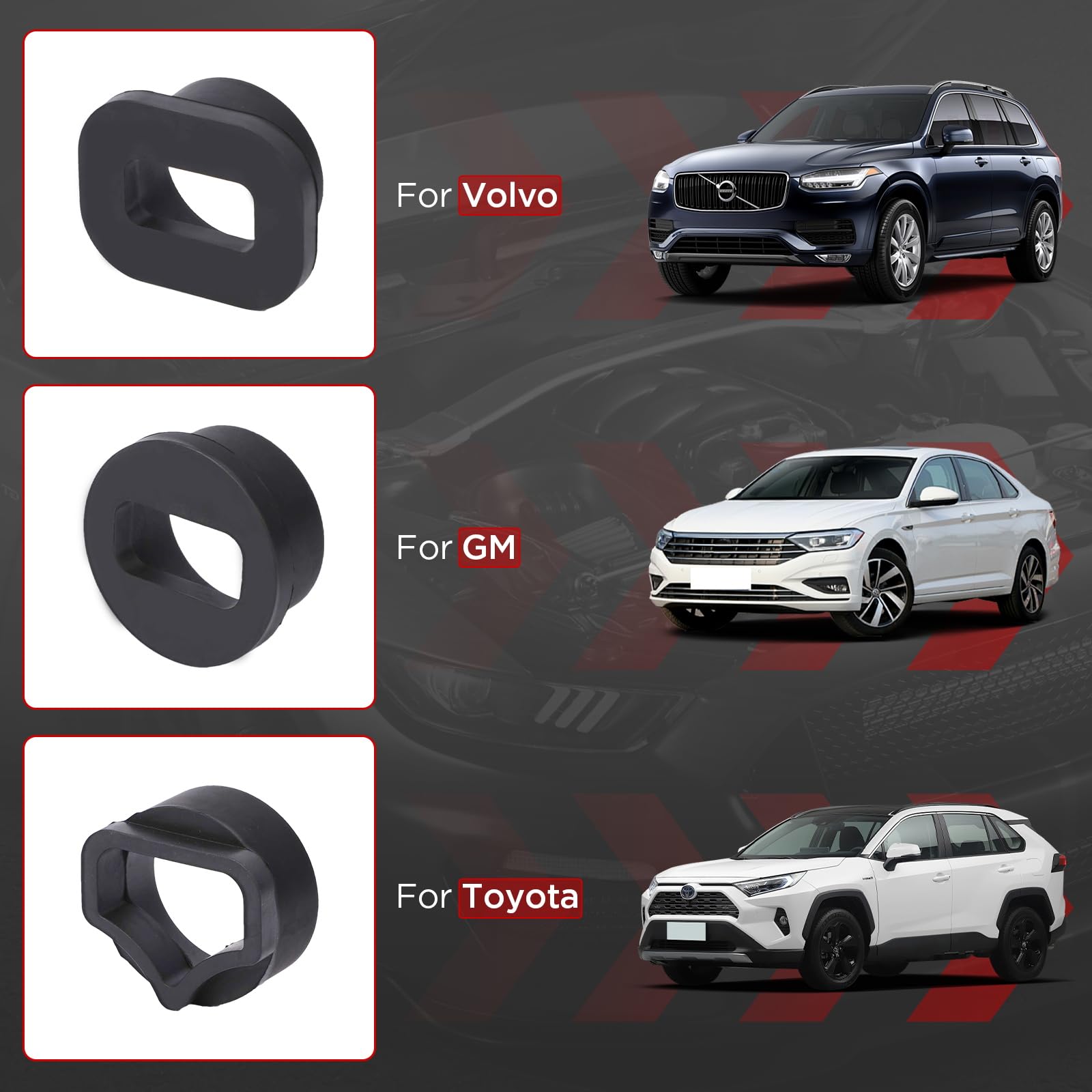 18 piezas de adaptadores para chorreadora de cáscara de nuez HTS558, aptos para chorreadoras de cáscara de nuez, compatibles con Vw, Volvo, Toyota, Honda, Nissan,BMW