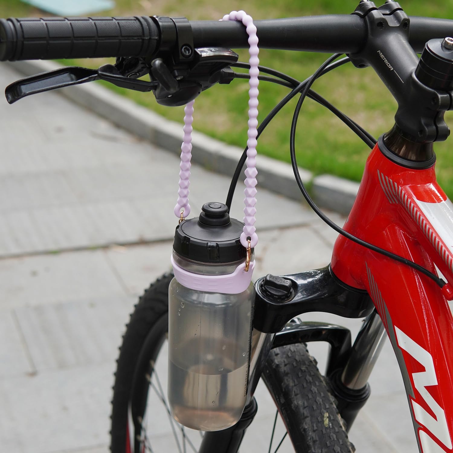 Water Bottle Handle for Stanley Cup - Soft, Durable Silicone Sling with Adjustable Strap, Fits Most 8-40oz Bottles, Ideal Stanley Cup Accessory - Image 7