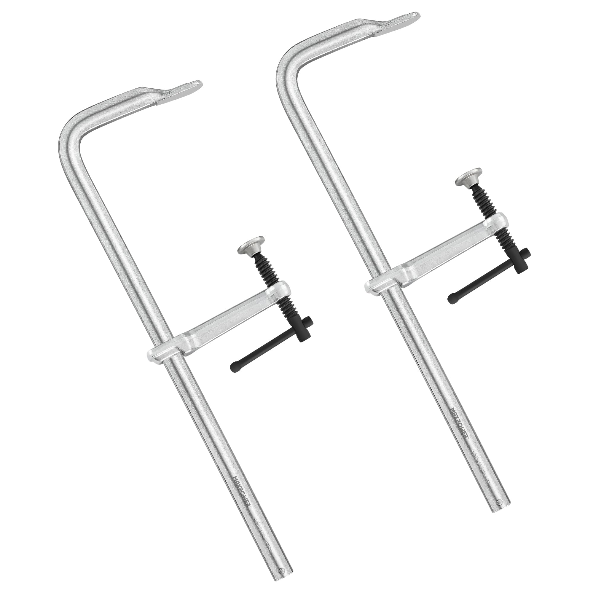 MAXPOWER 18-inch F Clamp, 4-3/4" Throat, Forged Full Steel Bar Clamp