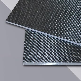 200 X 300 X 1 MM Carbon Fiber Sheets 100% 3K Twill Matte Carbon Fiber Plate