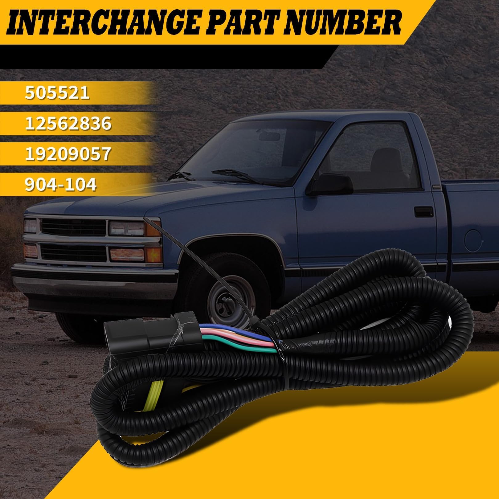 Módulo de controlador de bomba de combustible PMD y kit de reubicación, motores diésel compatibles con motores diésel Suburban Tahoe Blazer Express 6.5L V8 1994-2002 12562836 19209057