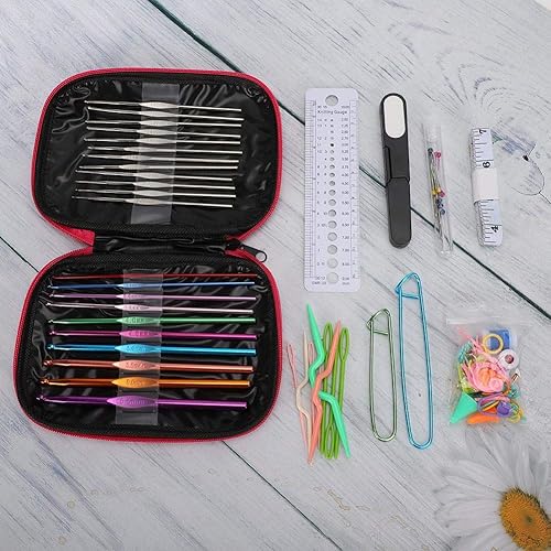 Miniatura 5 de ViaGasaFamido - Juego de ganchos de ganchillo, 100 unidades