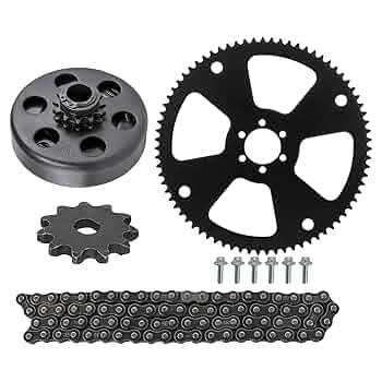 ミッションカート リアスプロケット 415-22 50φ チェーン25コマ