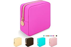 Hot Pink Makeup Bag: The Perfect Accessory for Girls on the Go