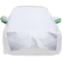 Gel Protective Cover for car Windshield Easy to Carry - car Windshield Cover - Snow Protection and Gel - 255 x 235 x 140 cm