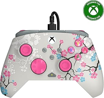 Turtle Beach Rematch Advanced Cherry Blossom Wired Gaming Controller ...