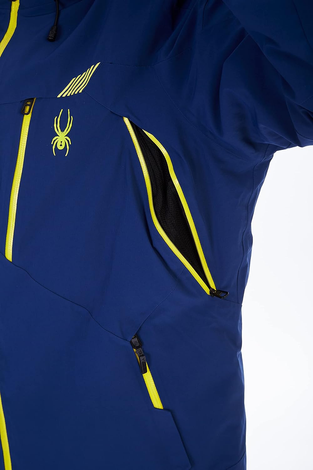 Spyder mens Leader Insulated Hooded Ski Snow Jacket - Image 4