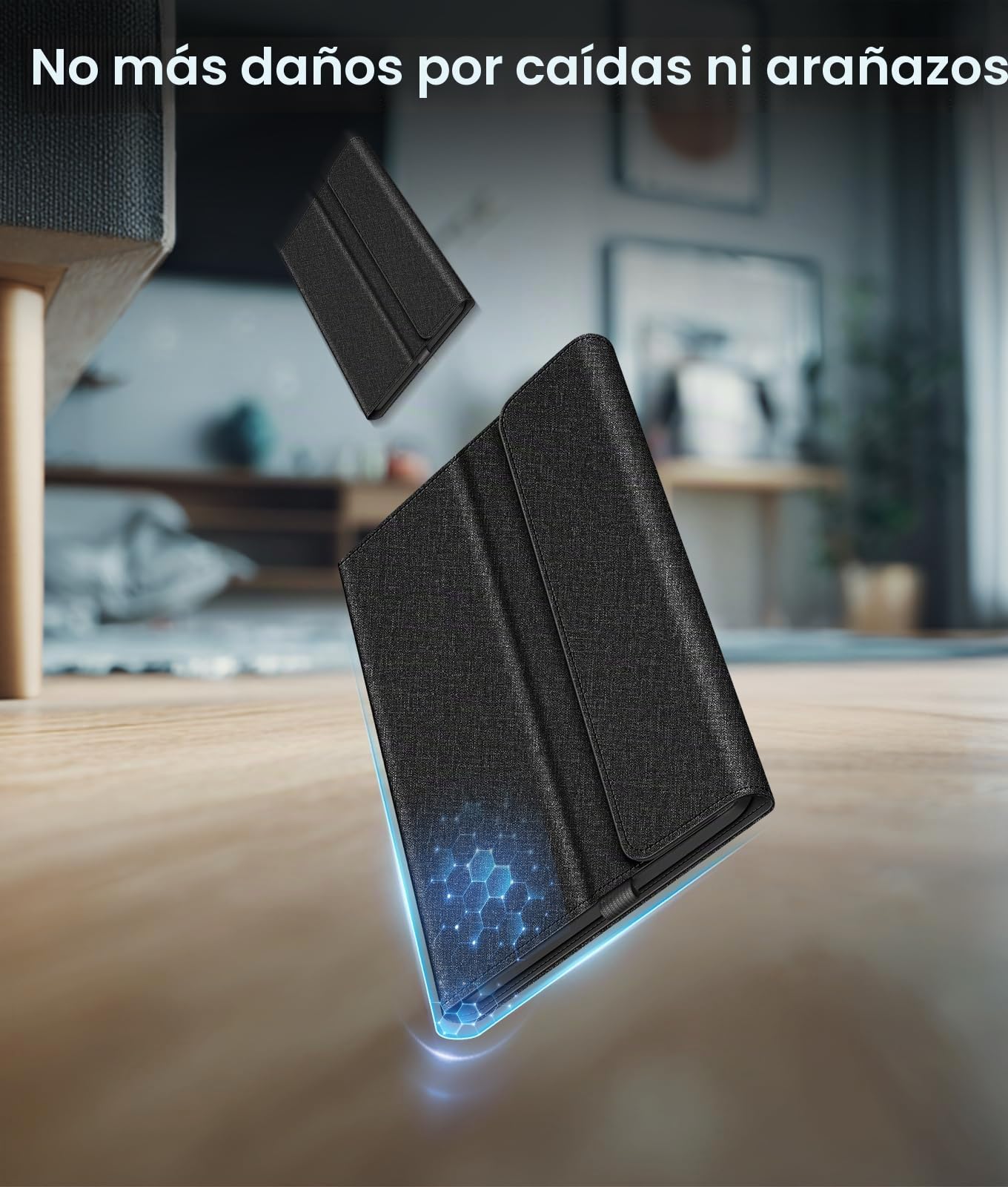 FINTIE Funda Protectora para Microsoft Surface Pro de 12 Pulgadas (2025), Cartera de visión multiángulo, Cubierta Trasera de TPU con Bolsillo y Soporte para lápiz Capacitivo, Compatible con Teclado