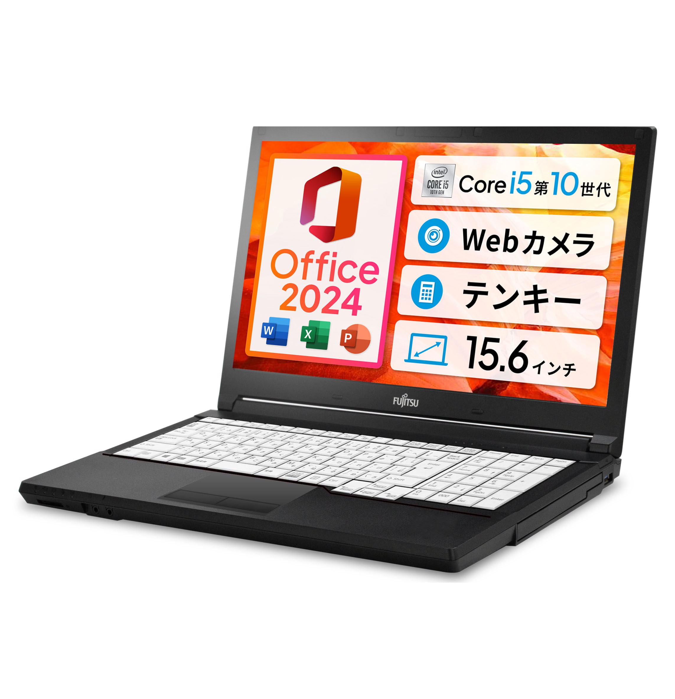 Amazon.co.jp: 【Win11、MS Office 2024 H&B搭載】富士通