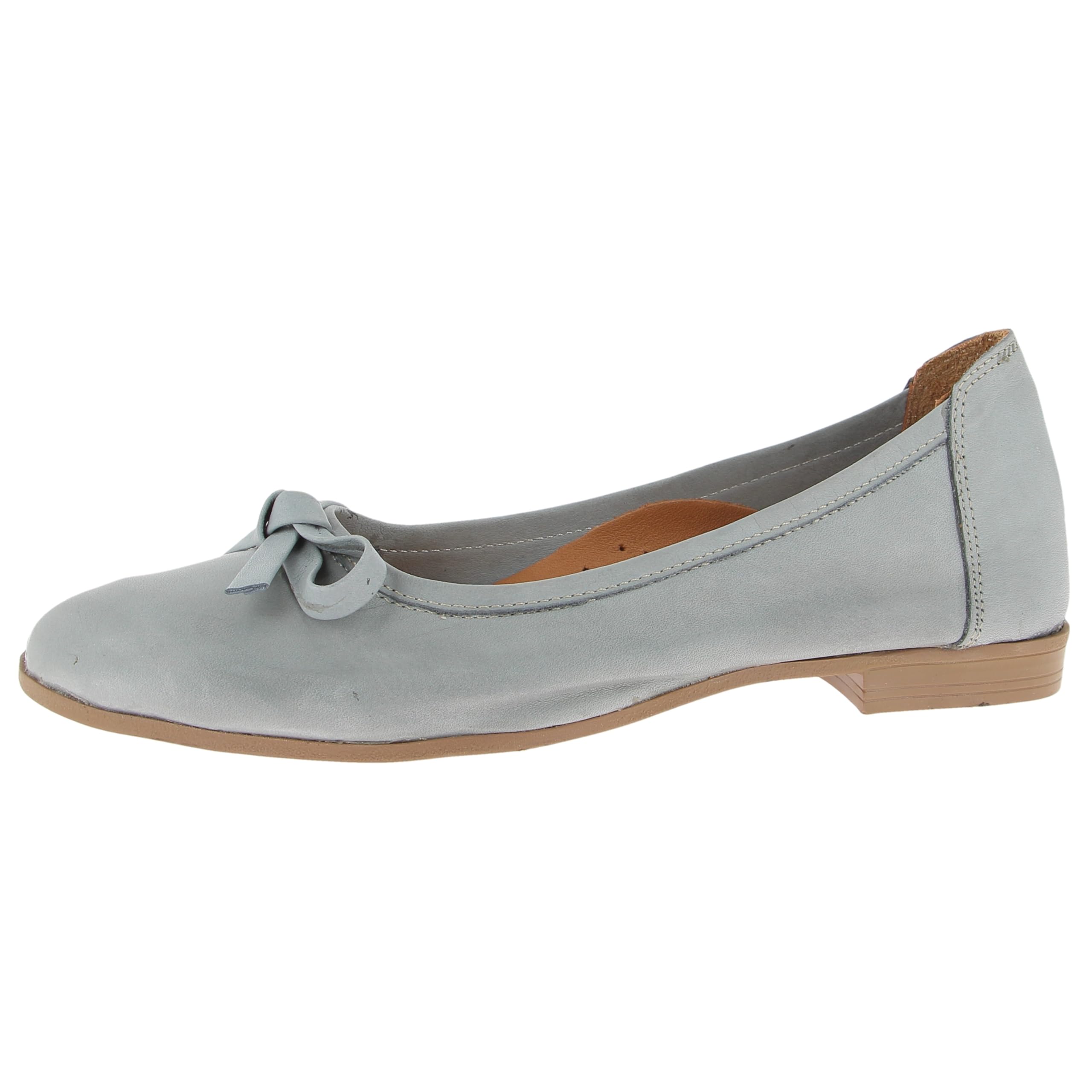 Andrea Conti Women's Damen Ballerina Ballet Flat, lightgrey, 5 UK