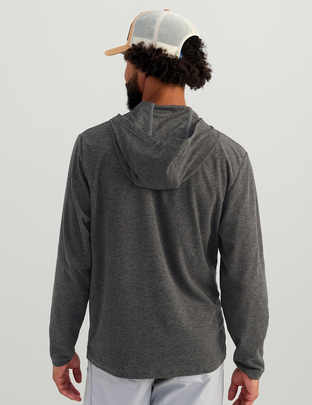 HUK Men's Leeward Fleece Hoodie, Lightweight, Warm, and Comfortable Pullover for Fishing and Outdoor Adventures