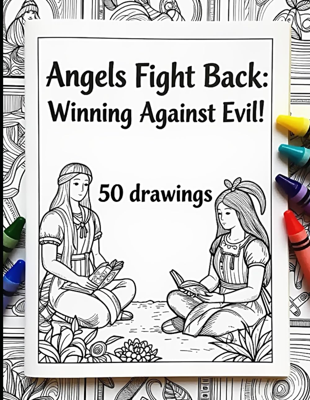 Angels Fight Back: Winning Against Evil! (Coloring Extravaganza)