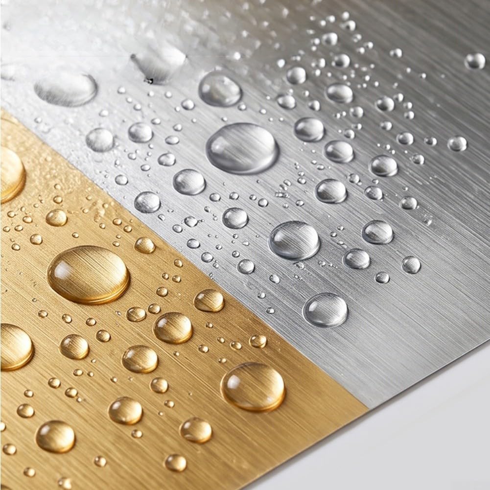 Silber Möbel für folie 60x300cm Ölbeständig 4 Stück Silber Möbel