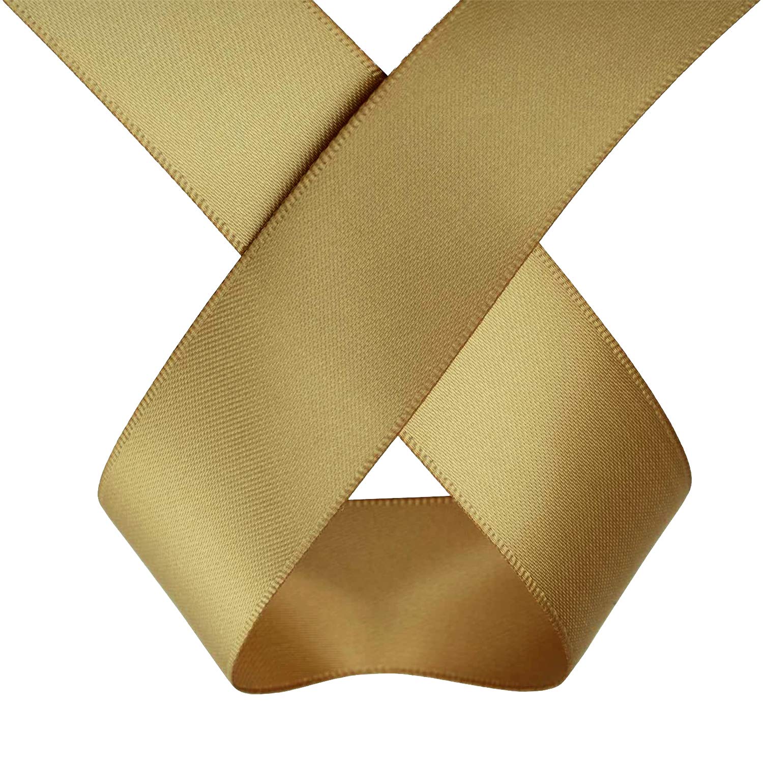 Amazon.com: Trimming Shop Gold Full Roll Ribbon 40mm x 25