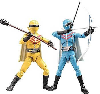 Amazon | HAF アオレンジャー＆キレンジャー ノンスケール