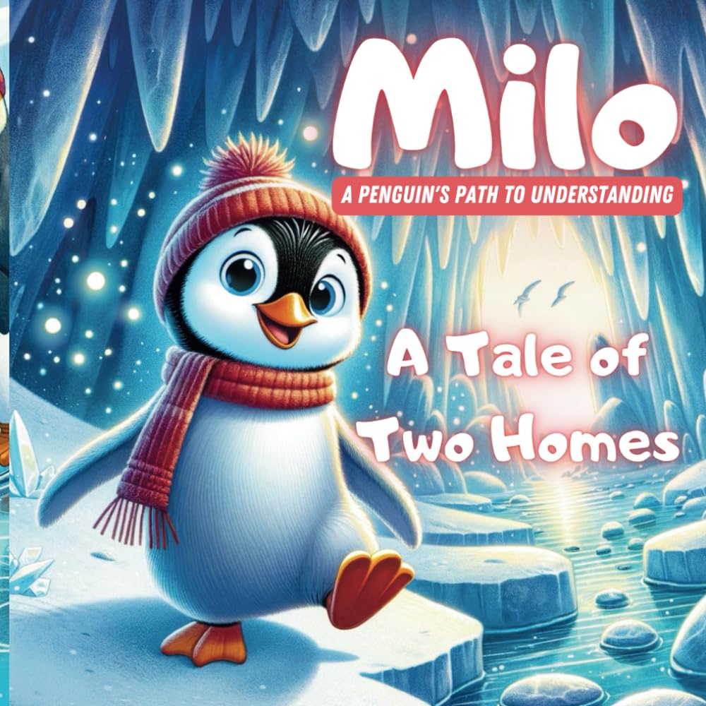 Milo - A Penguin's Path to Understanding: A Tale of Two Homes (Understanding Divorce for Children): Exploring Family, Emotions, and Creativity: A ... Coloring and Interactive Activities for Kids